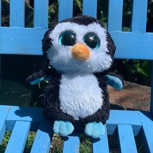 Ty Waddles The penguin beanie baby #9